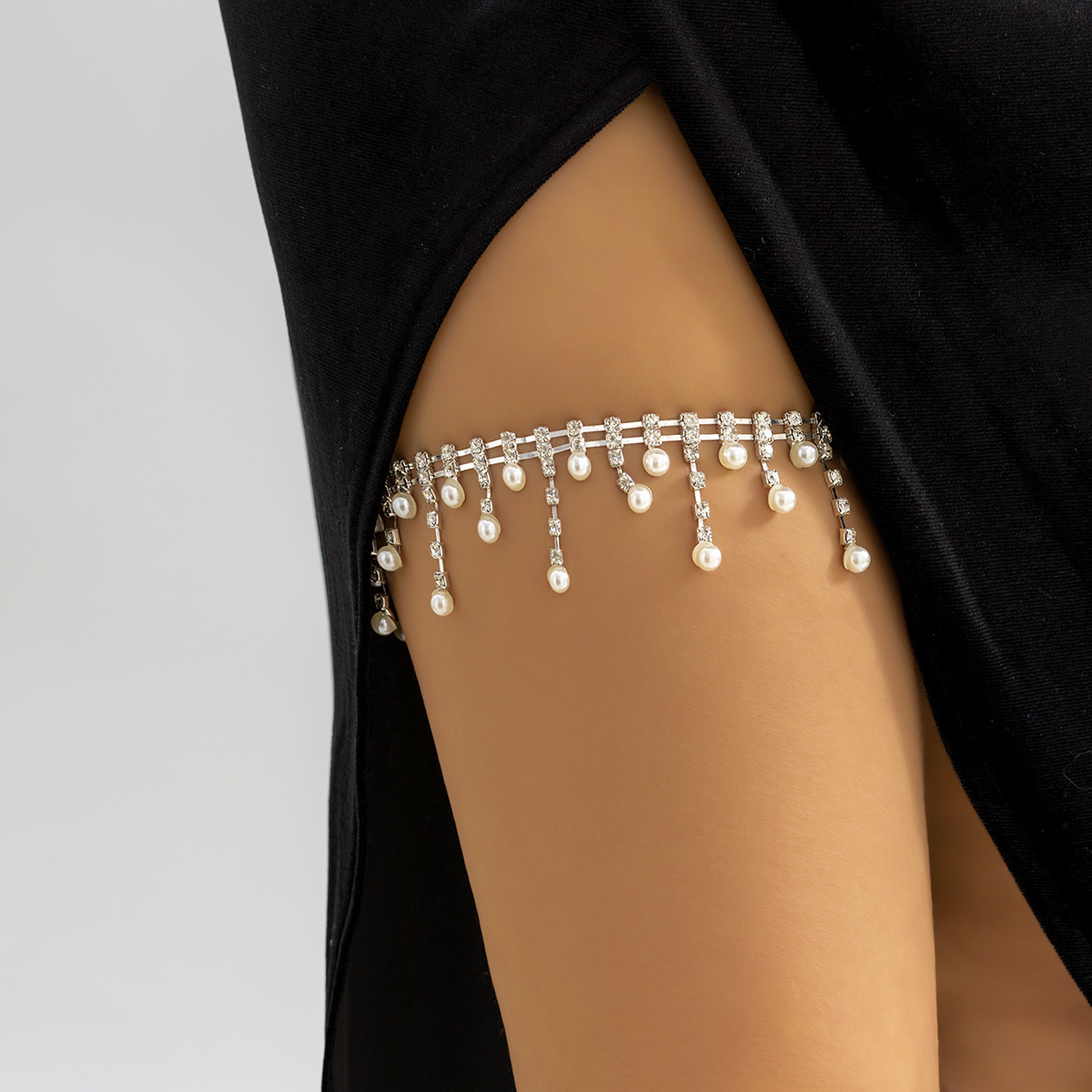 Body Jewelry Leg Chain - Parelketting met kralen voor dames, dijketting
