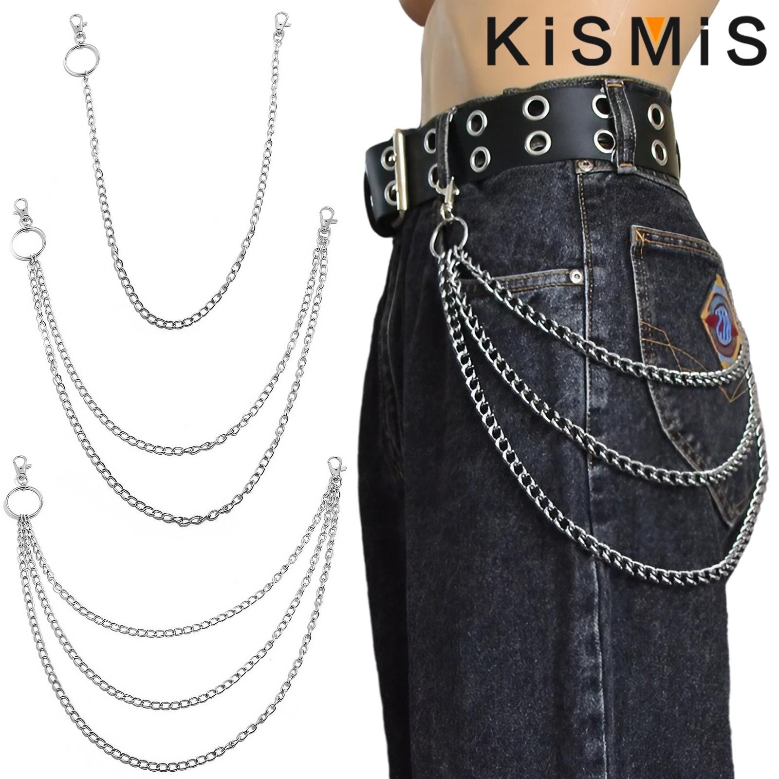 Body Jewelry Leg Chain - KISMIS 1PC Punk Straat sleutelhanger broek