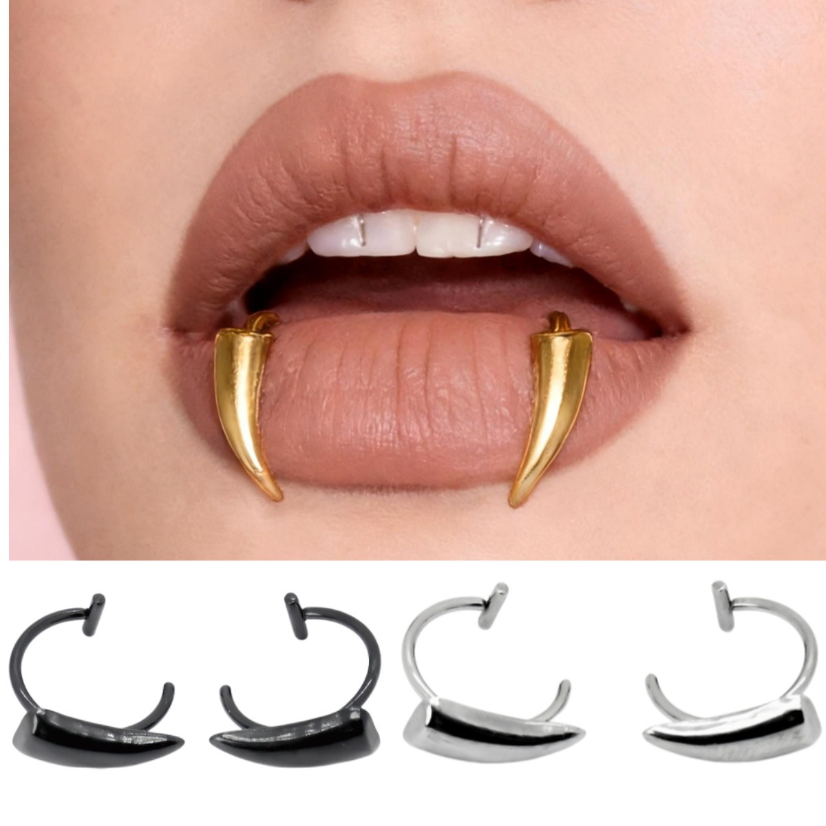 Body Jewelry Piercing - Niet-piercing decoratie roestvrij staal gotische scherpe