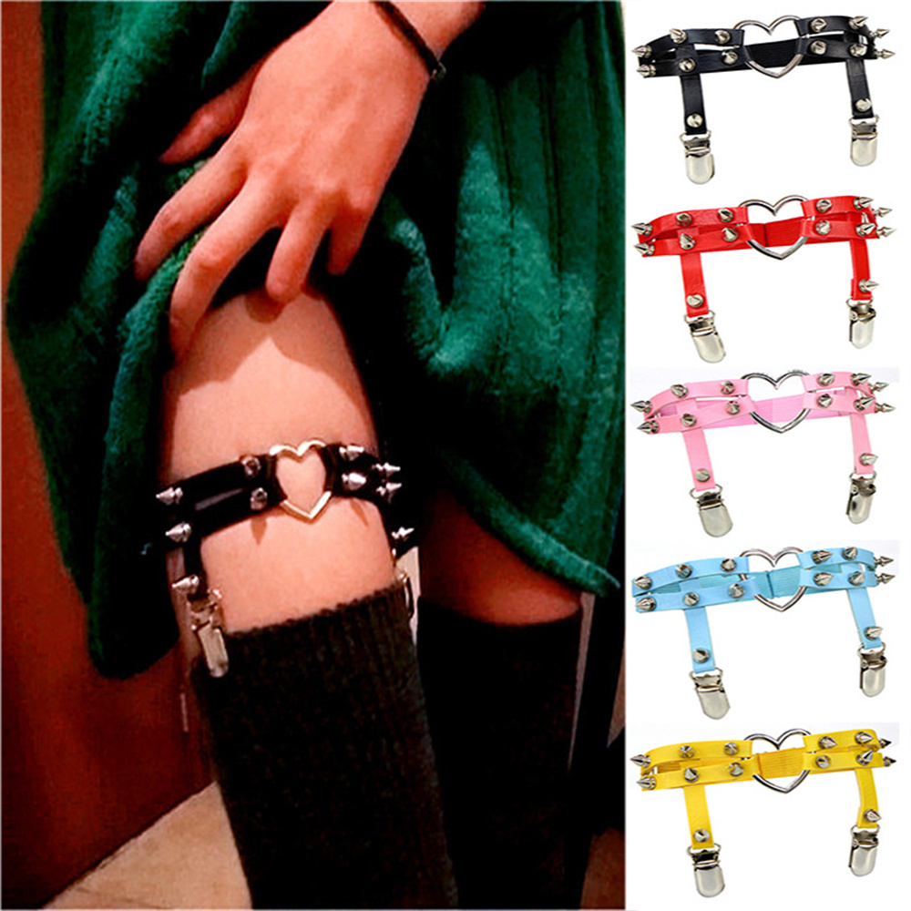 Body Jewelry Leg Chain - 1 stks Vrouwen Punk Goth Hart