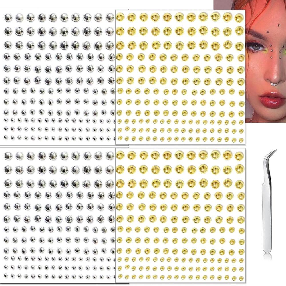 Body Jewelry Piercing - 661 Stuks Set Gezicht Nep Piercings