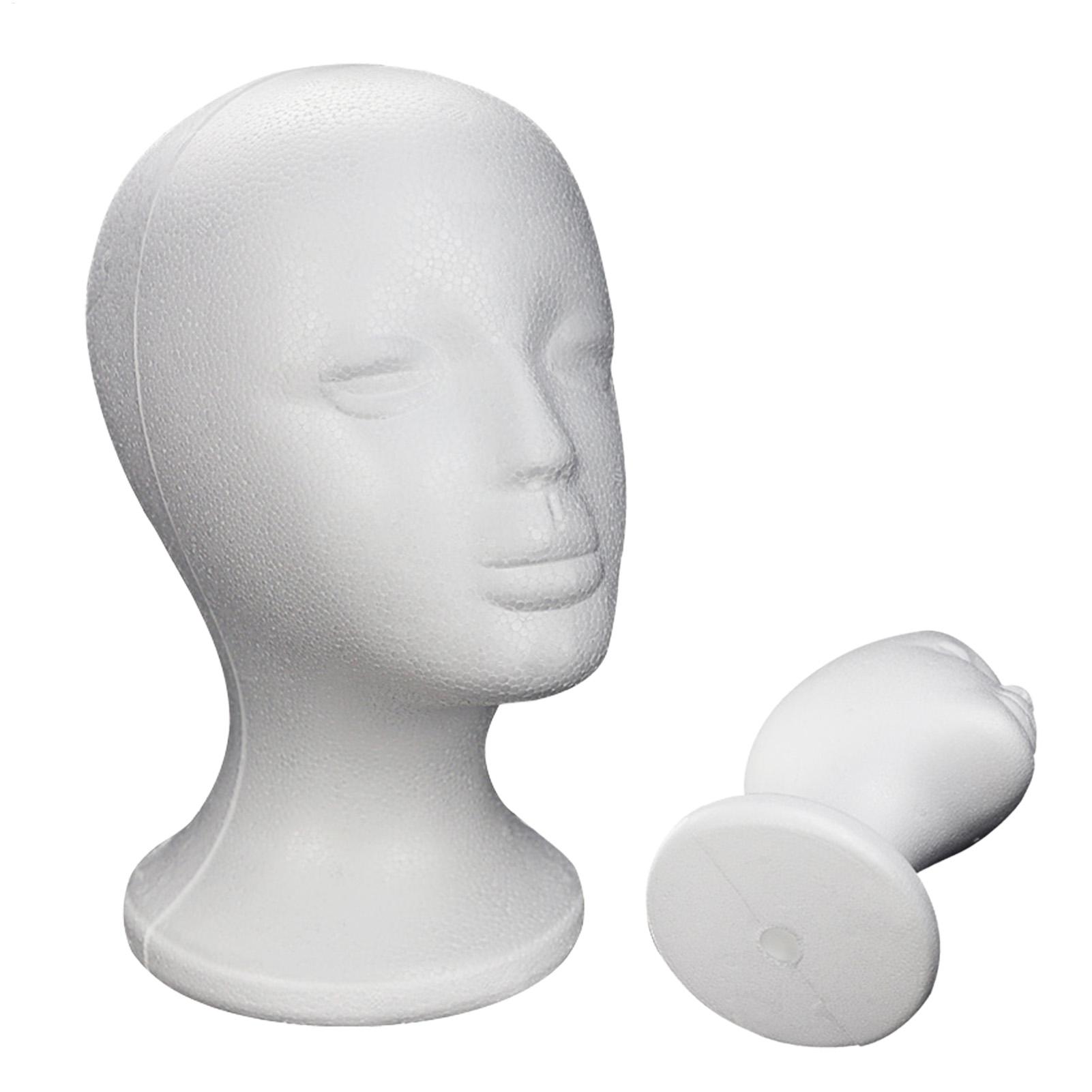 Body Jewelry In Store - Schuimmannequin hoofd vrouwelijk model displaystandaard pruiken