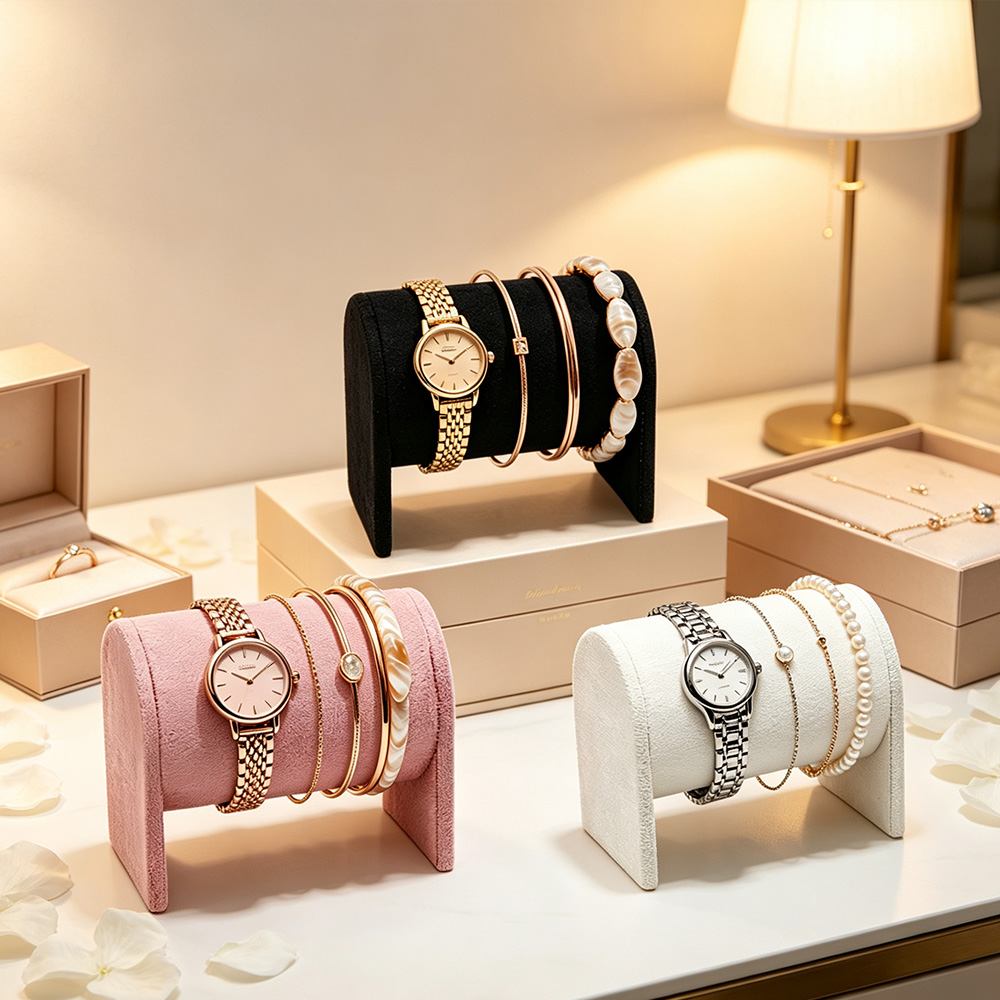 Body Jewelry Websites - Horlogearmband-displaystandaard, enkellaagse sieradenorganizer, displayrek voor kralenarmbanden