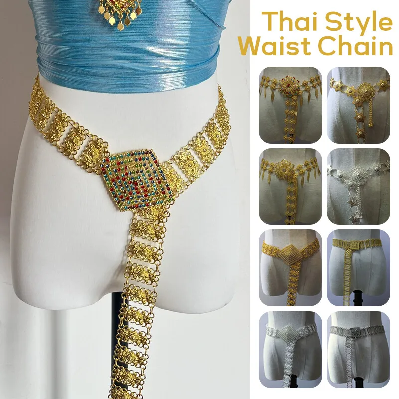 Body Jewelry Women - 1PC Metalen Thailand Taille Ketting Vrouwen