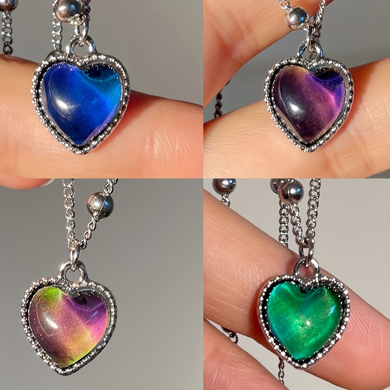 Thermochrome Mood Monitor Hart - Body Jewelry Websites recensie en prijs