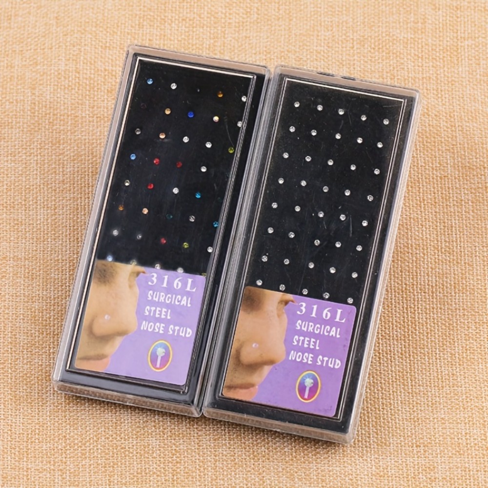 60 stks Neusring Set Stud Oorb - Body Jewelry In Store recensie en prijs