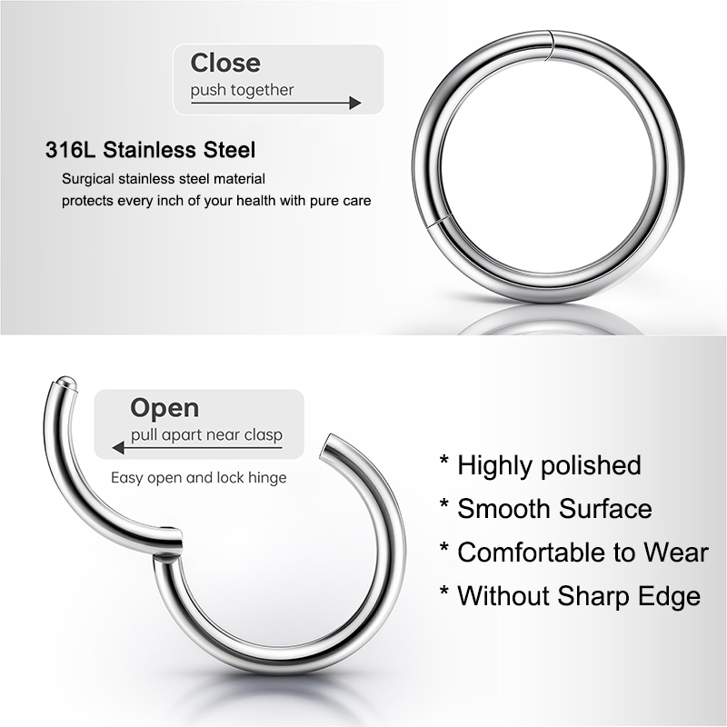 16G 316L Chirurgisch staal Sch - Body Jewelry Piercing recensie en prijs