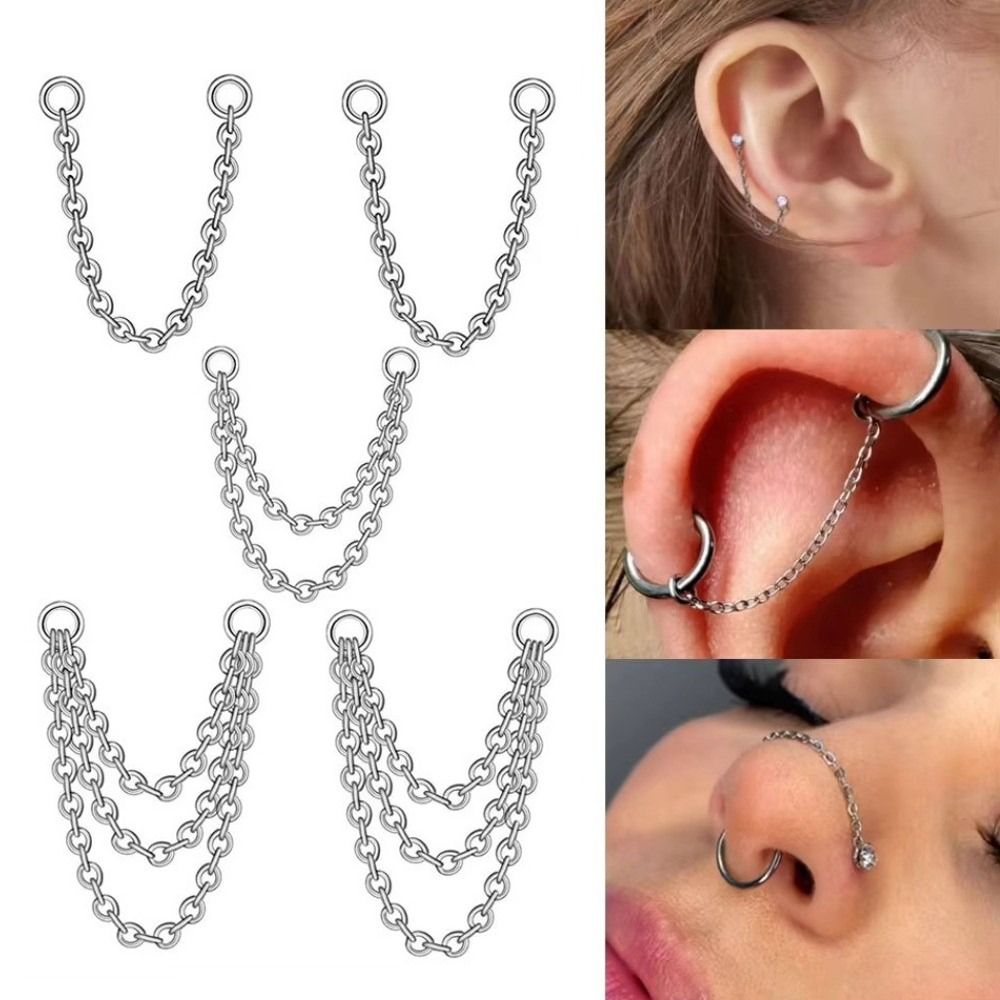 Titanium neusketting Drielaags - Body Jewelry Piercing recensie en prijs