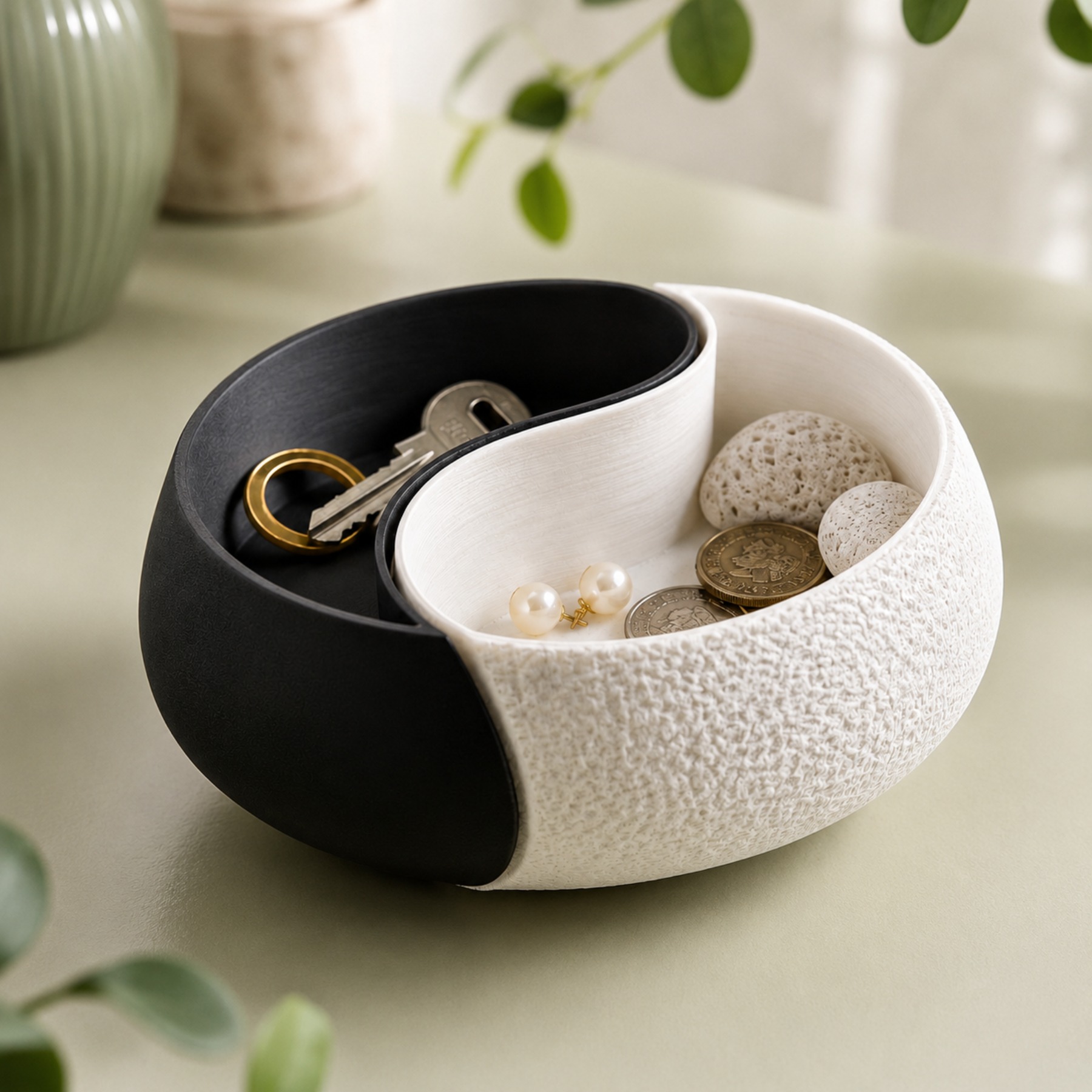 1-delige opbergkom in zwart-wi - Body Jewelry Websites recensie en prijs
