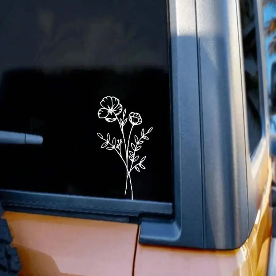 1 stks wilde bloemen autostick - Body Jewelry Piercing recensie en prijs