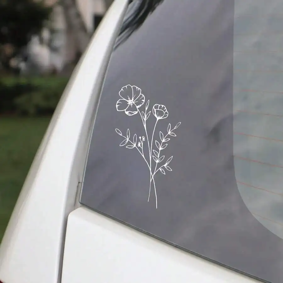 1 stks wilde bloemen autostick - Body Jewelry Piercing recensie en prijs