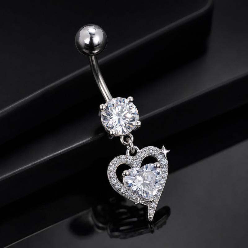 Chirurgisch staal buikringje,  - Body Jewelry Surgical Steel recensie en prijs