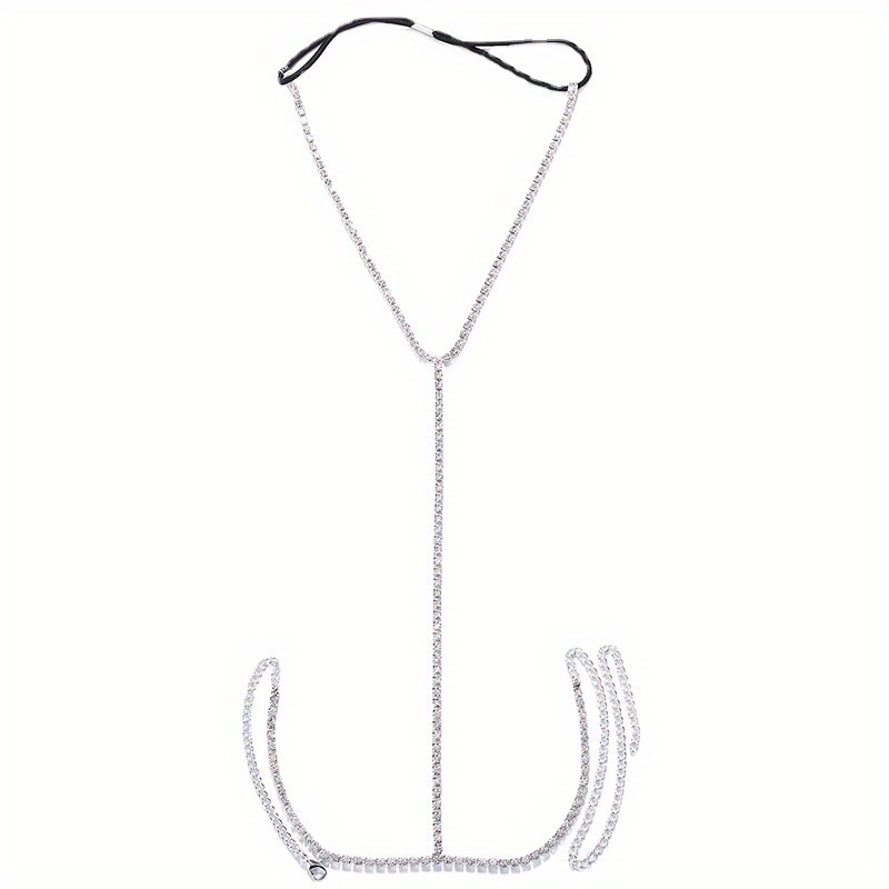 1-delige sprankelende beenkett - Body Jewelry Leg Chain recensie en prijs