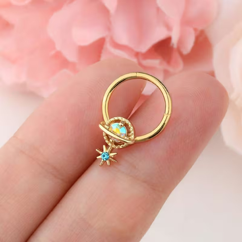 Septum ringen planet sieraden  - Body Jewelry Surgical Steel recensie en prijs