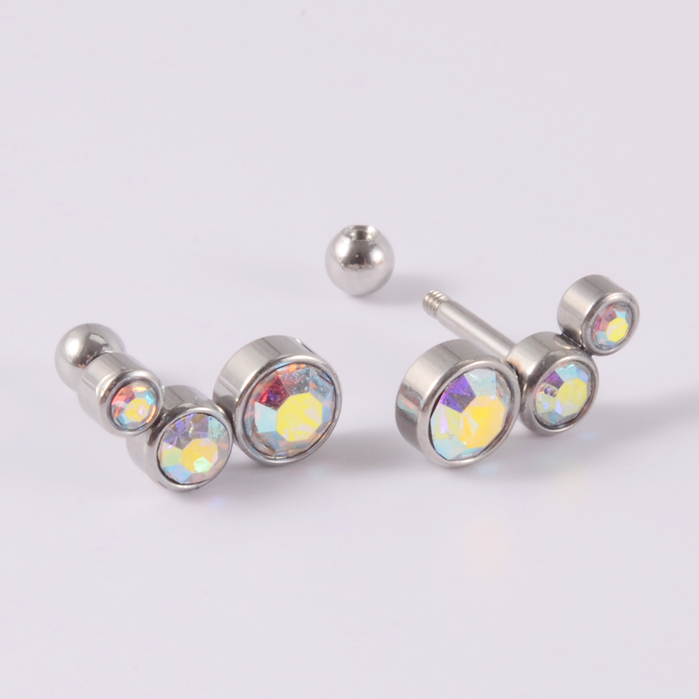 2 STUKS 361 Chirurgisch Staal  - Body Jewelry Surgical Steel recensie en prijs