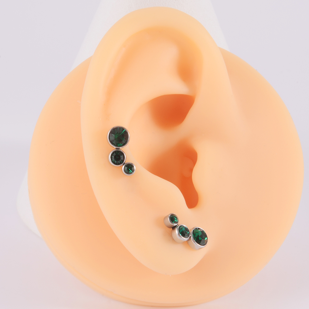 2 STUKS 361 Chirurgisch Staal  - Body Jewelry Surgical Steel recensie en prijs
