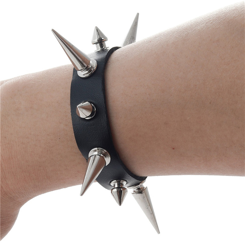 Punk lederen nagelkraag kettin - Body Jewelry Leg Chain recensie en prijs