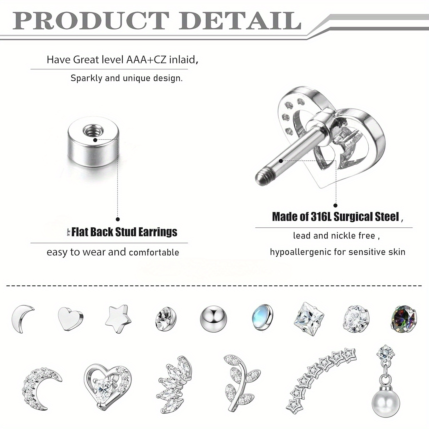 Drperfect RVS Kraakbeen Stud O - Body Jewelry Surgical Steel recensie en prijs