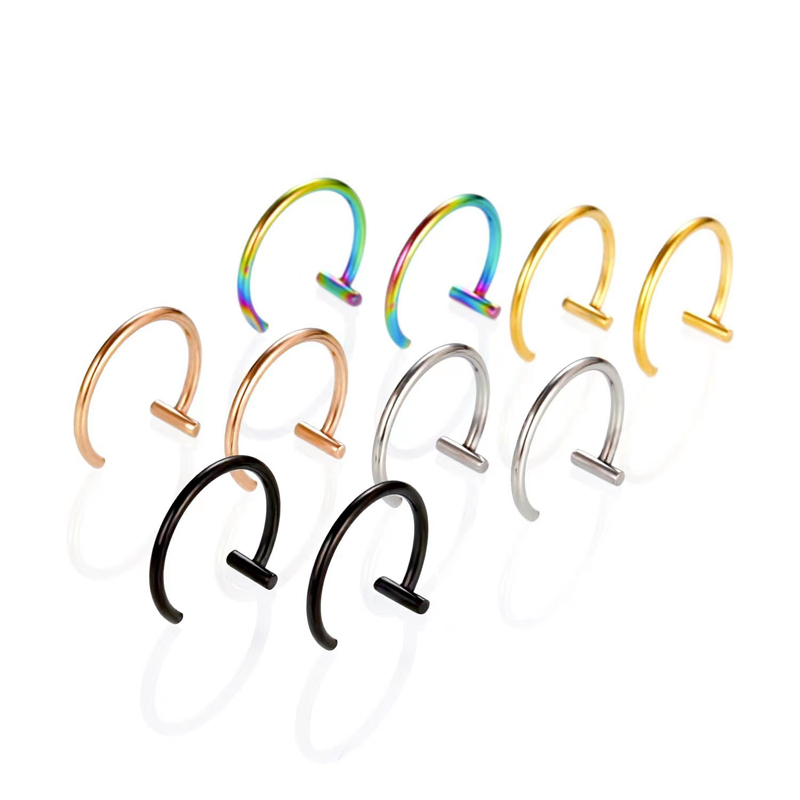 18G Chirurgisch staal lip ring - Body Jewelry Surgical Steel recensie en prijs