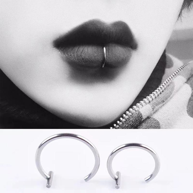 18G Chirurgisch staal lip ring - Body Jewelry Surgical Steel recensie en prijs
