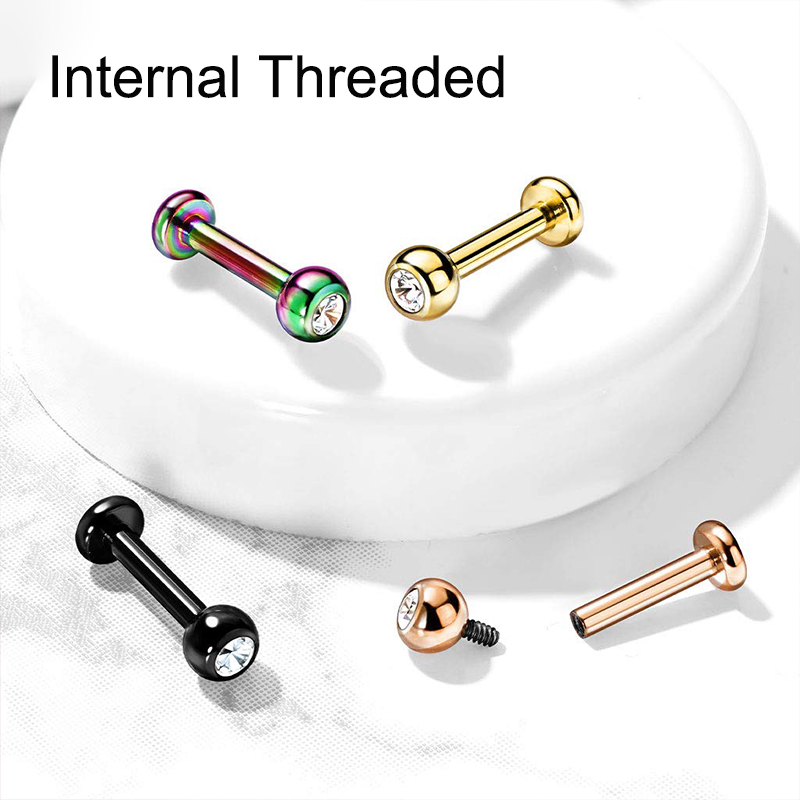 16G Chirurgisch staal bal top  - Body Jewelry Surgical Steel recensie en prijs