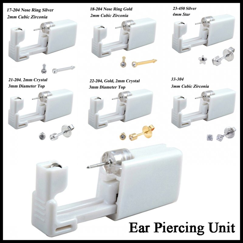 24 Stks/doos Geen Pijn Oorpier - Body Jewelry Storage recensie en prijs
