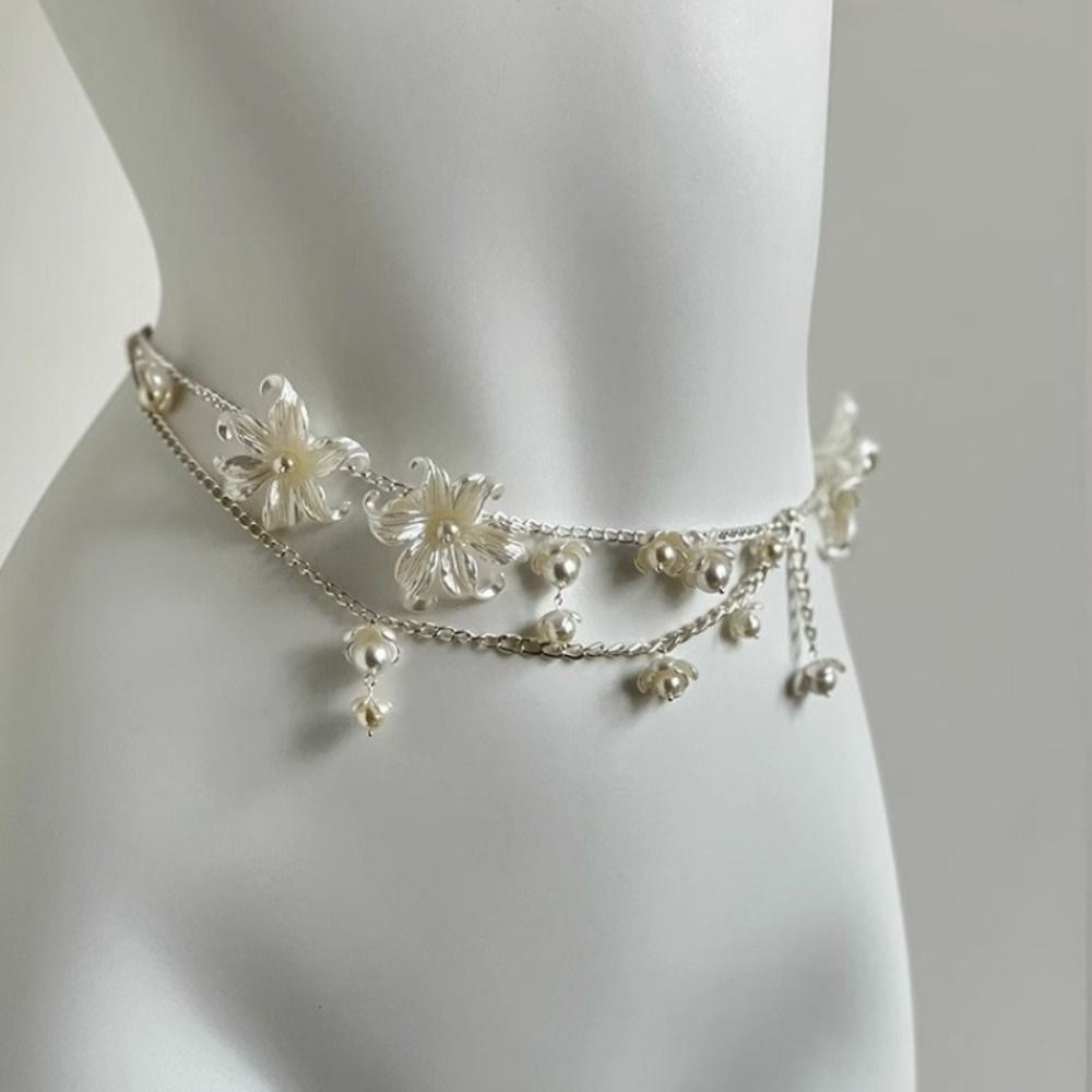 Mode Elegante Parel Taille Ket - Body Jewelry Women recensie en prijs
