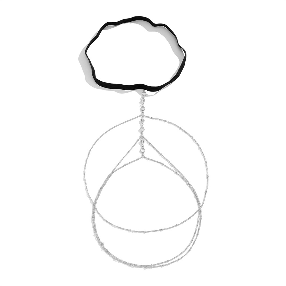 Boho elastische band kristalle - Body Jewelry Leg Chain recensie en prijs