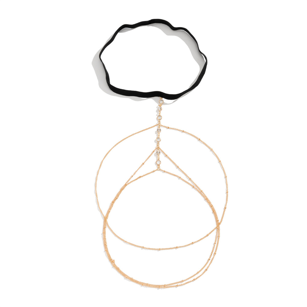 Boho elastische band kristalle - Body Jewelry Leg Chain recensie en prijs