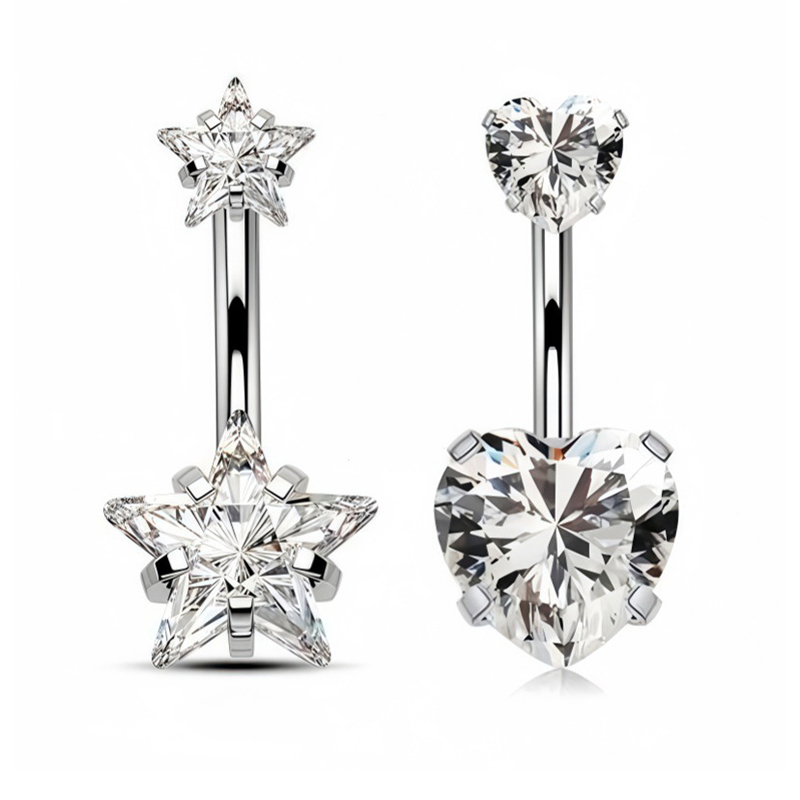 1 ST Sexy Buik Navel Piercing  - Body Jewelry Piercing recensie en prijs