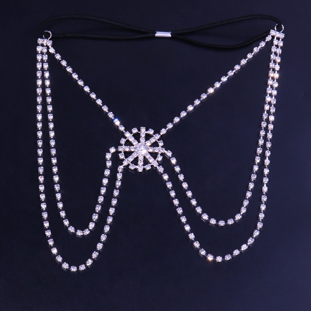 Stonefans Mode Kerst Sneeuwvlo - Body Jewelry Leg Chain recensie en prijs