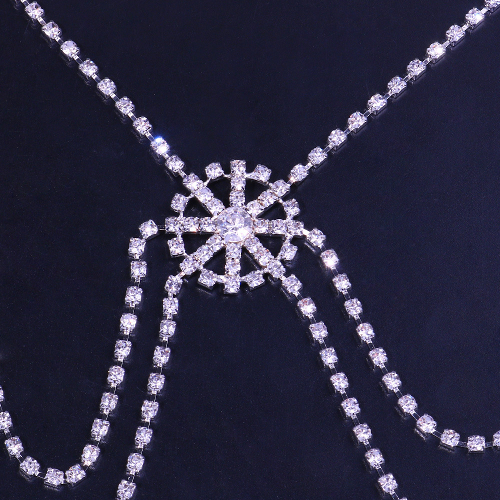 Stonefans Mode Kerst Sneeuwvlo - Body Jewelry Leg Chain recensie en prijs