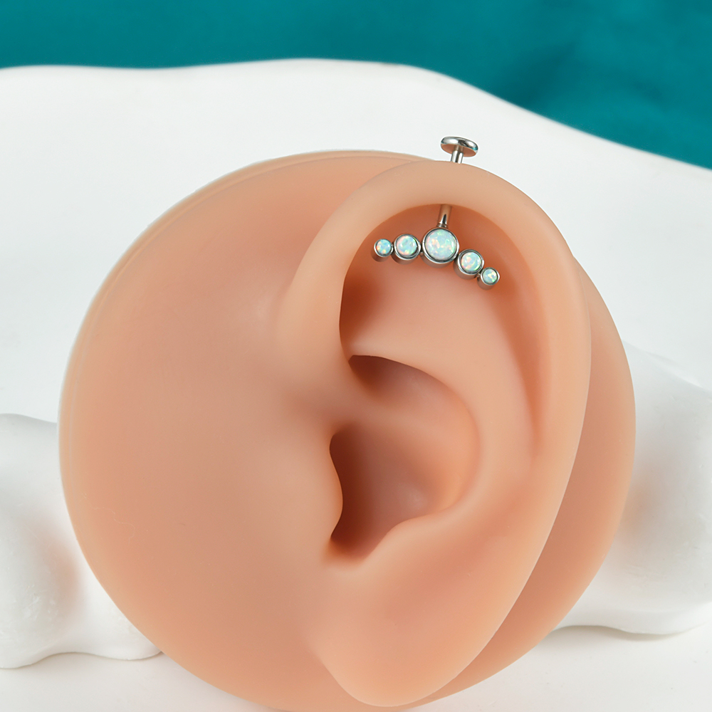 1 Stuk Chirurgisch Staal Cz Ge - Body Jewelry Surgical Steel recensie en prijs