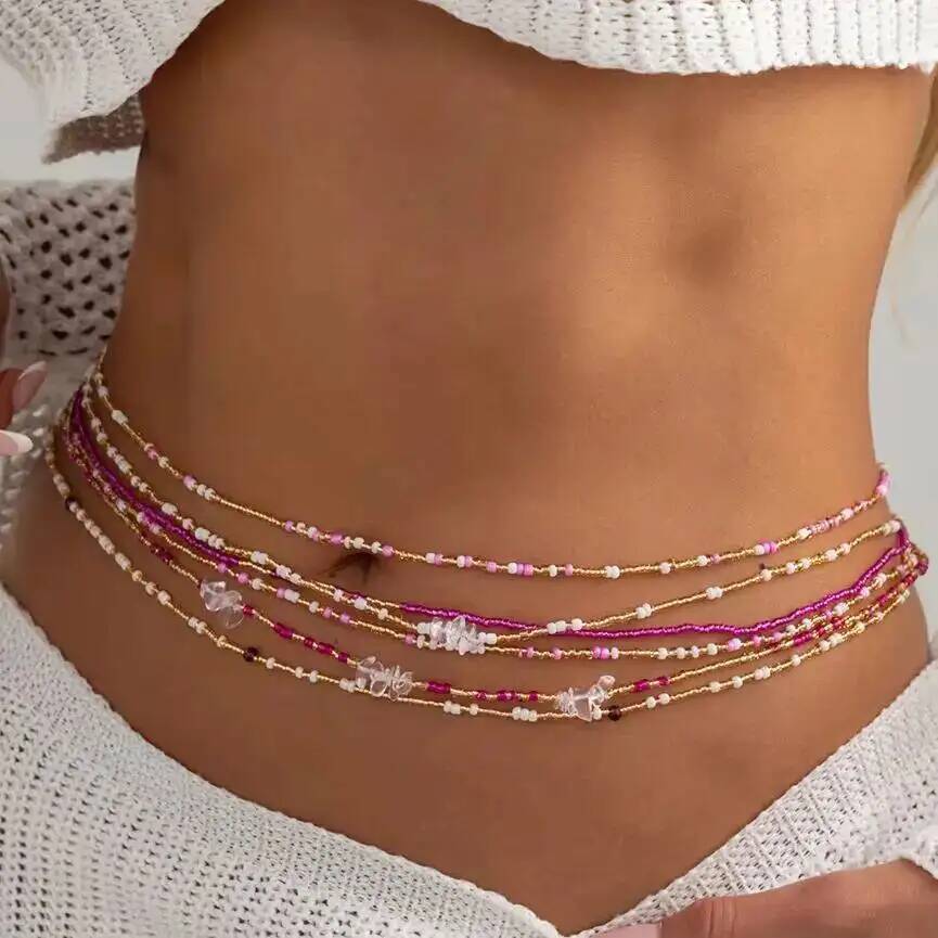 SHIXIN 6-delige set Boho kleur - Body Jewelry Women recensie en prijs