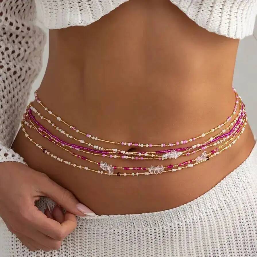 SHIXIN 6-delige set Boho kleur - Body Jewelry Women recensie en prijs